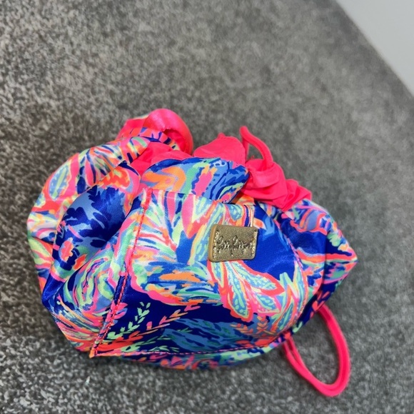 Lilly Pulitzer Drawstring Clutch Bag - Picture 3 of 9